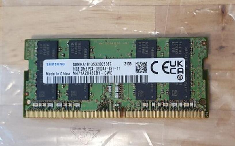 三星 DDR4 3200MHz 筆記本內(nèi)存